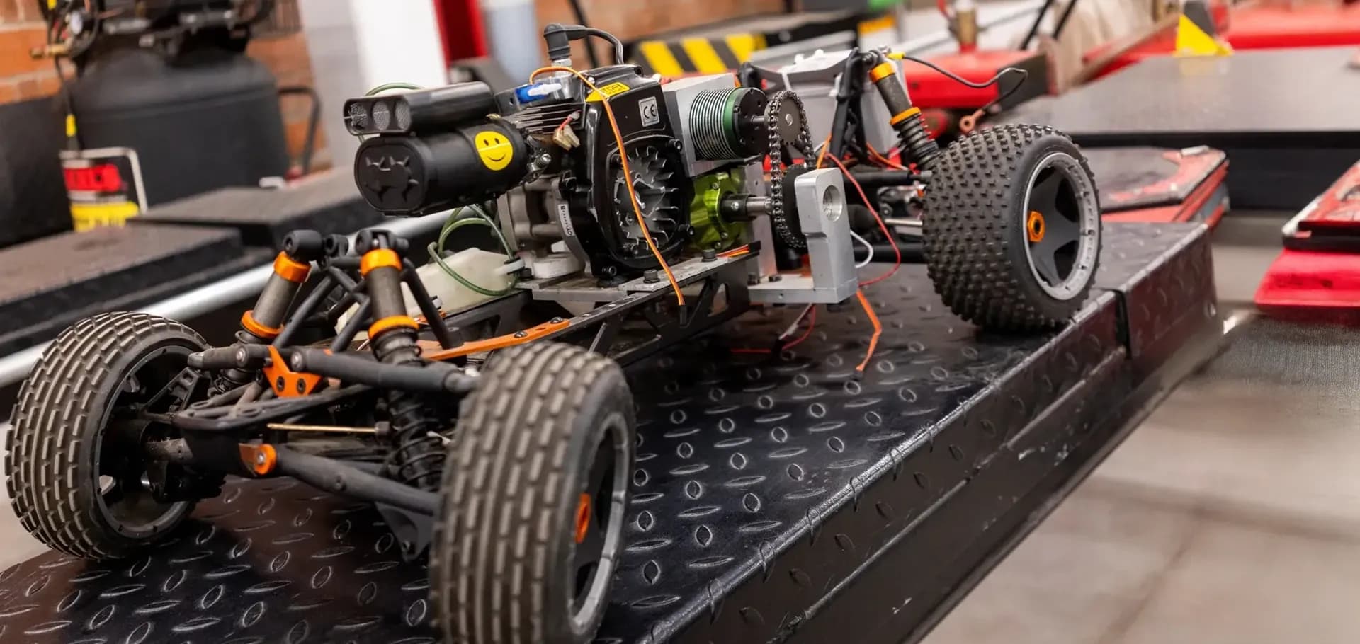 Laboratorio de investigación automotriz