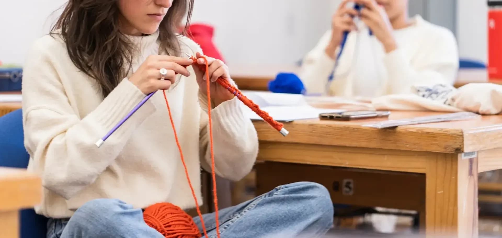 Taller de tejido de punto