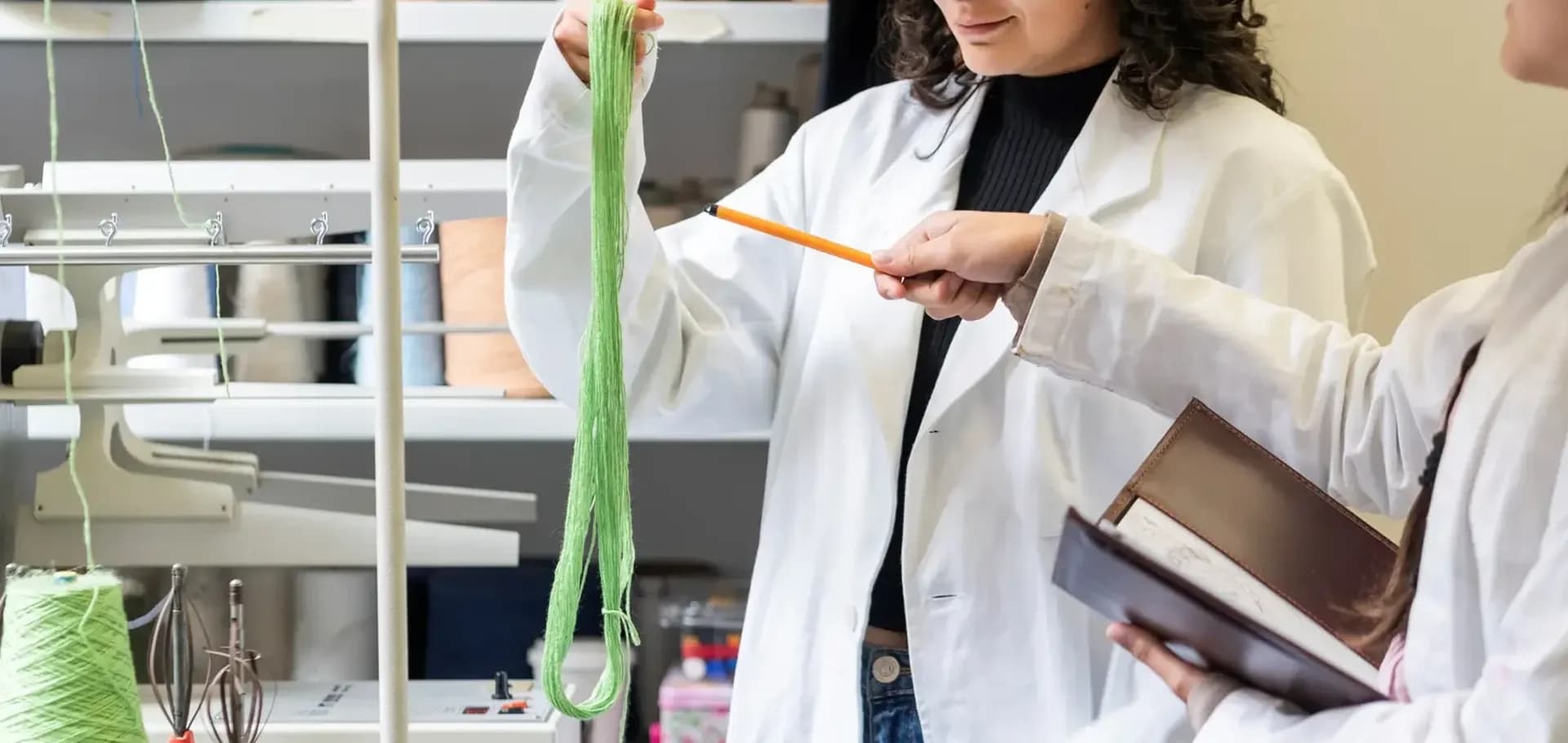 Laboratorio de tintes y colorantes